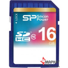 Карта пам'яті Silicon Power SDHC 16 Gb С10